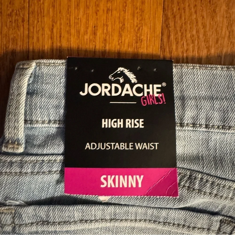 NWT Jordache Blue Skinny Jeans Girls Size 12